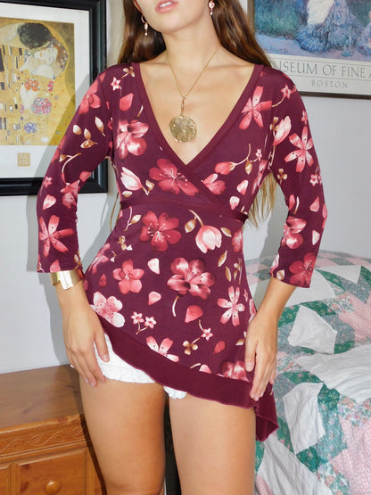 Florence Asymmetric Blouse | Size M