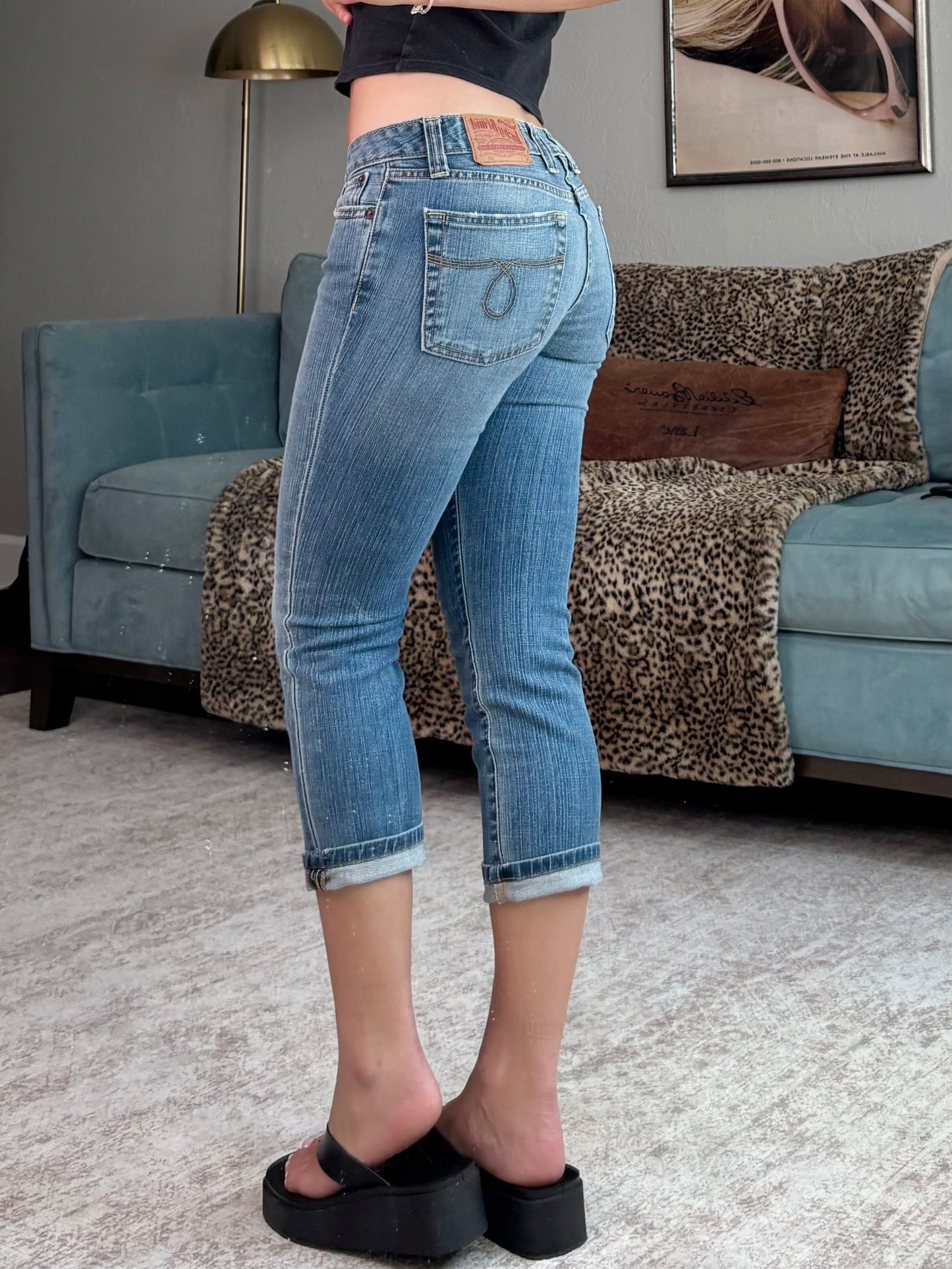 Lucky Brand 00's Low Rise Capri | Size 27" Waist