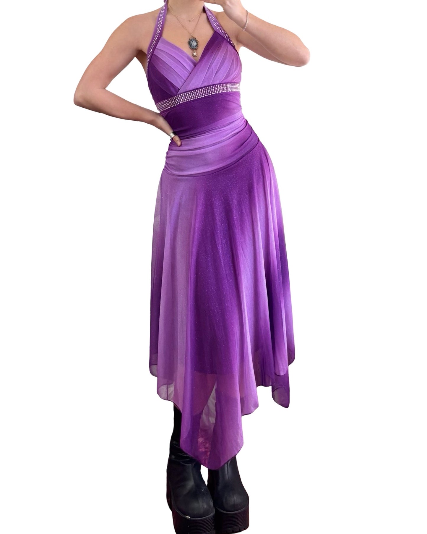 Trixxi 00's Whimsigoth Mesh Dress | Size L