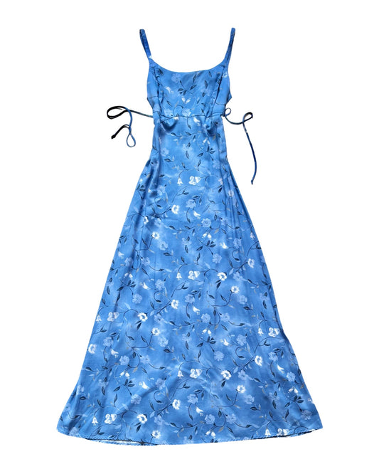 Tie Back 90’s Maxi Dress | Size S