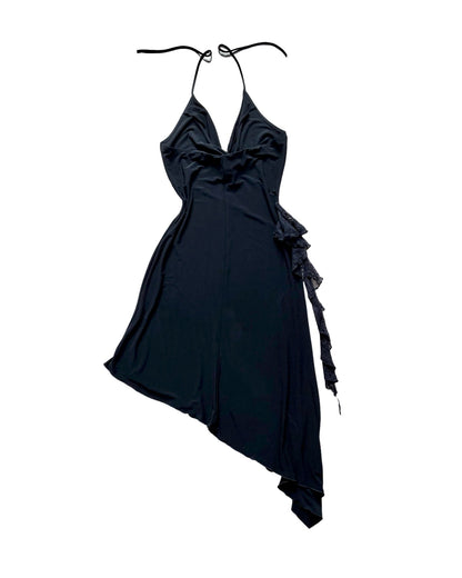 Asymmetric Y2K Midi Dress | Size S
