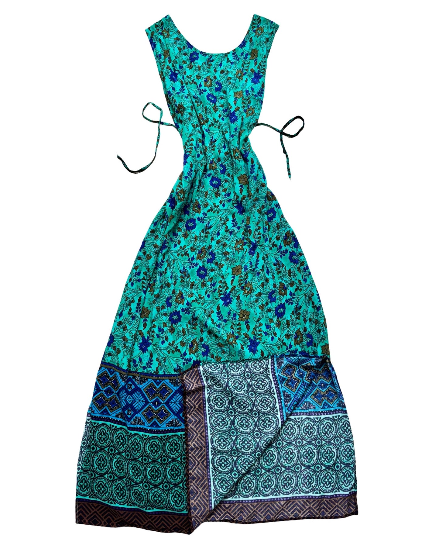 R&K 90’s Tie Back Maxi Dress | Size L/XL