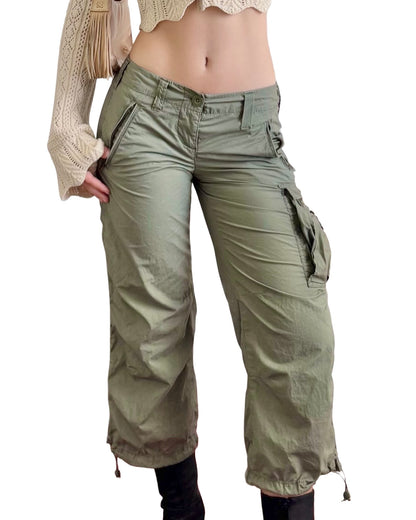 Express 00's Cargo Capri Pant | Size 0