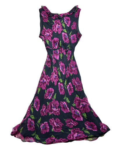 Robbie Bee 90’s Silk Dress | Size M