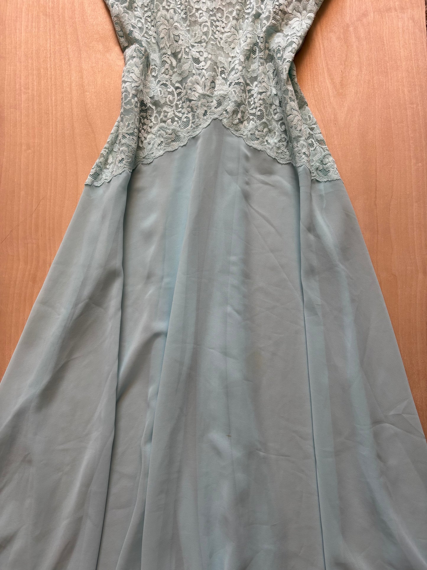 Delicates 80’s Blue Slip | Size M