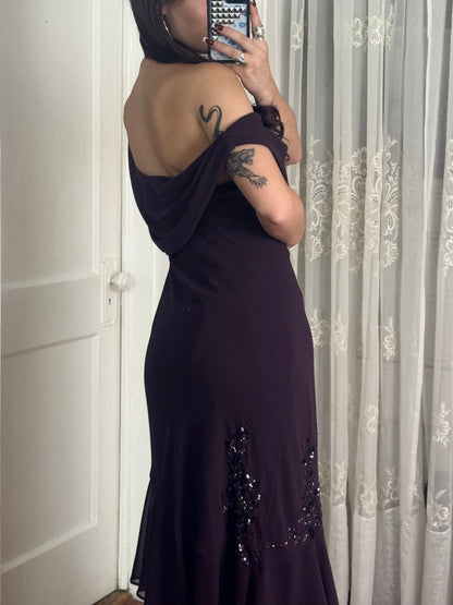 Y2K Beaded Dress | Size L