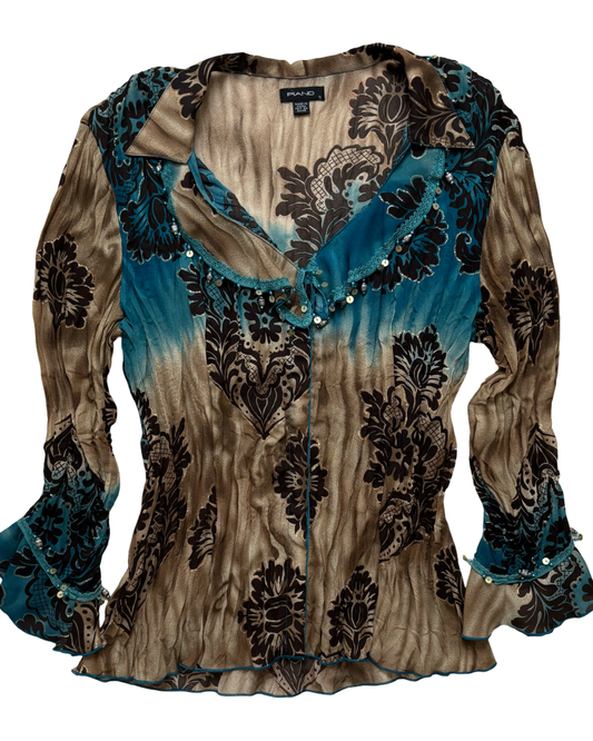 Jules Beaded Blouse | Size S