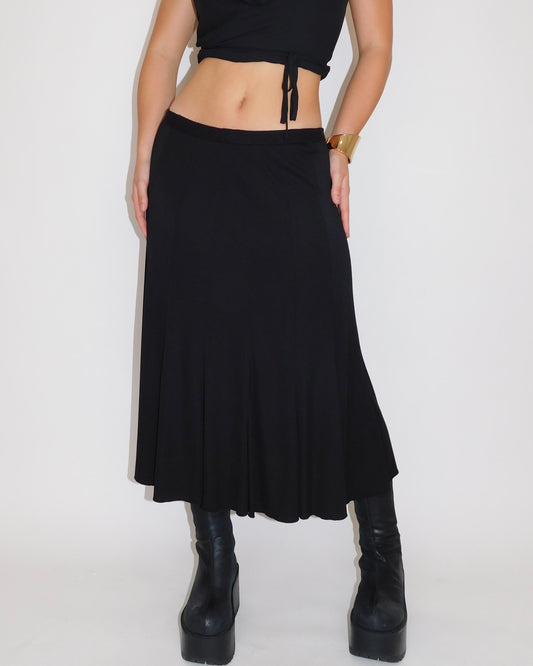 90’s Pleated Midi Skirt | Size M