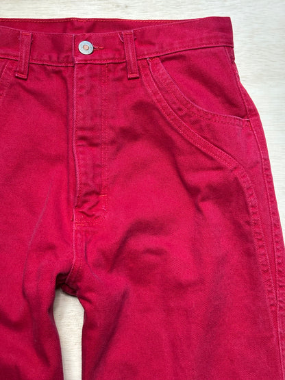 Wrangler Bare Back Red Jeans | Size 27” waist