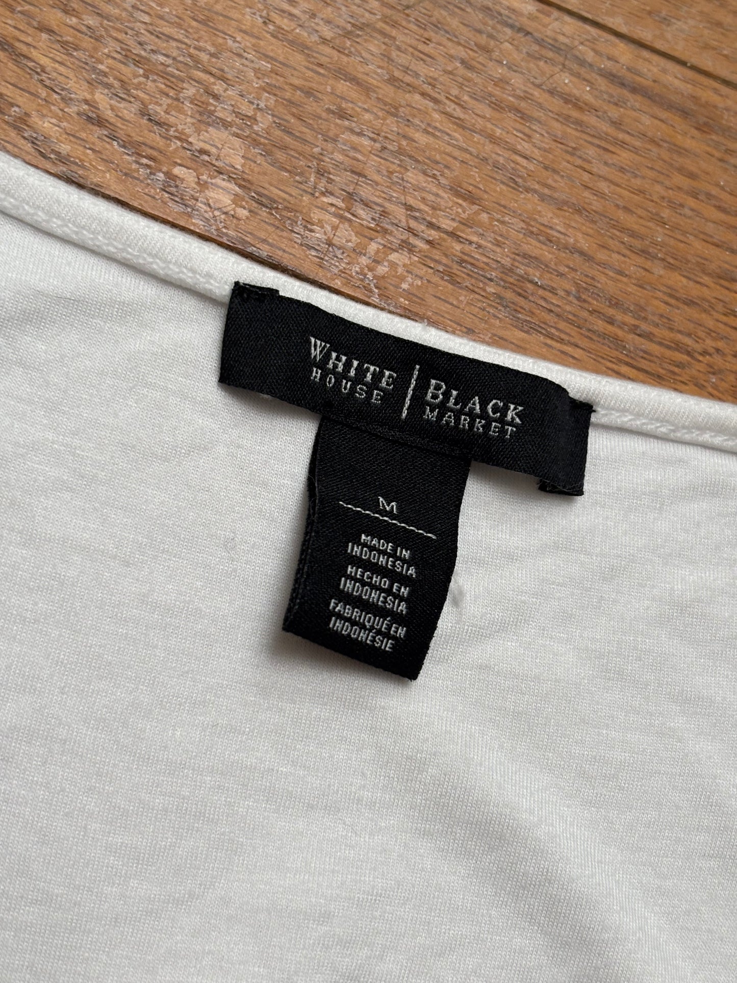 WHBM 00's Beaded Top | Size M