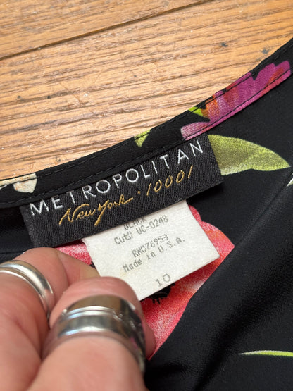 Metro 90's Tie Back Dress | Size M