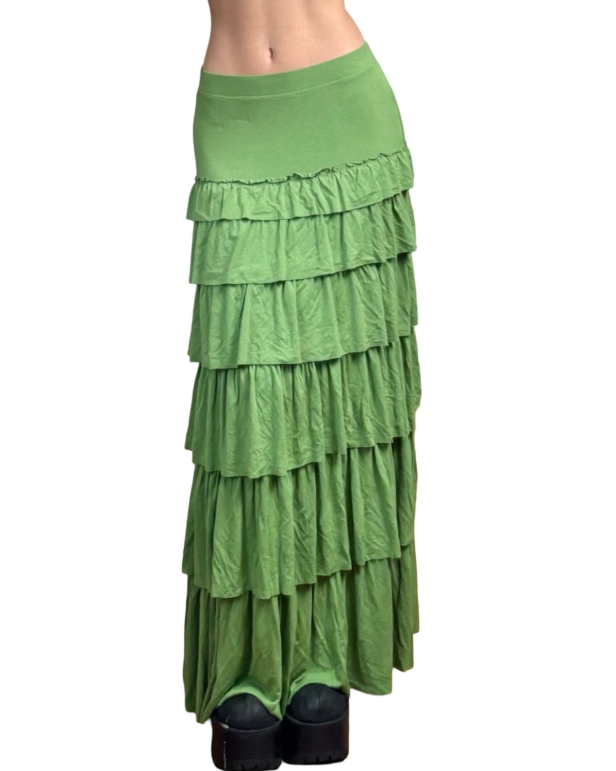 Mallory 00's Ruffle Skirt | Size 26" Waist