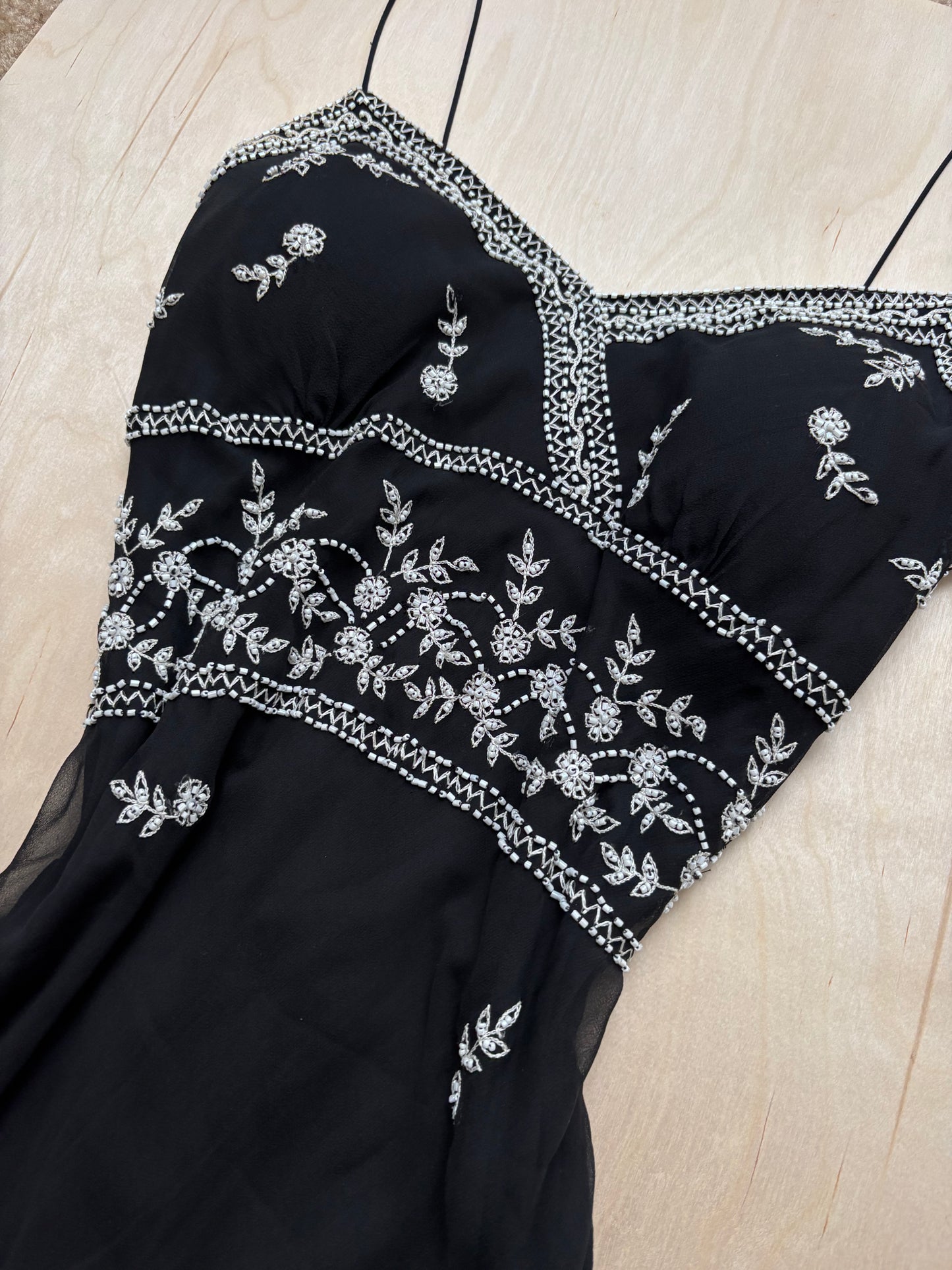Marina 90’s Beaded Dress | Size M