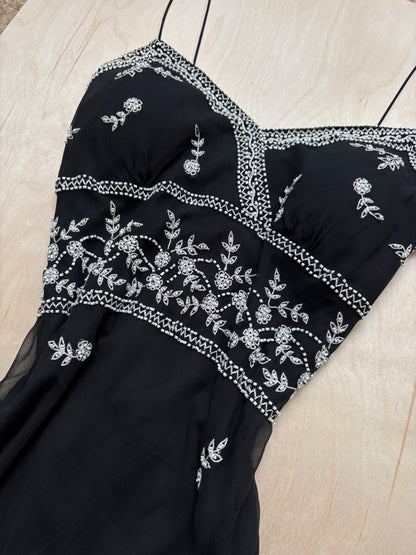 Marina 90’s Beaded Dress | Size M