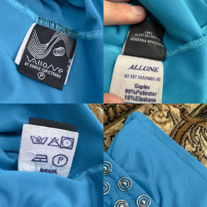 Blue Corset Top | Size Small