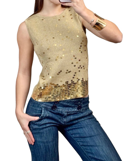 Joseph A. 90's Silk Top | Size M