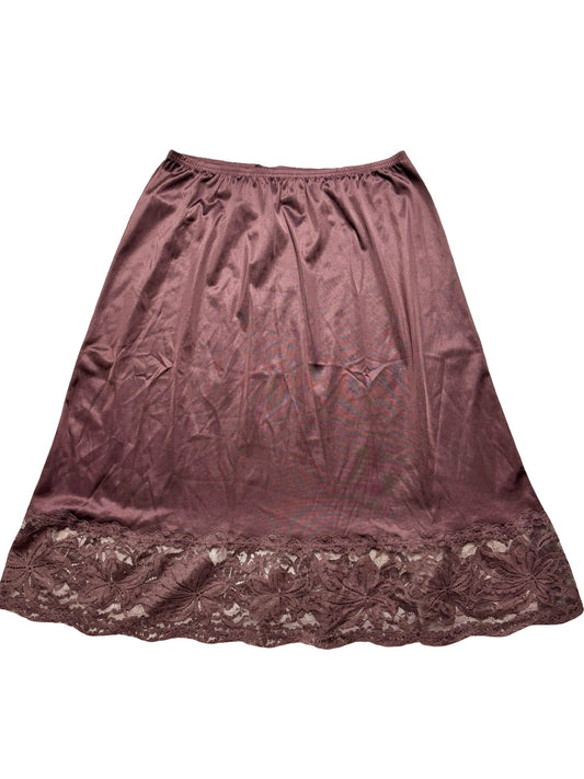 Vanity Fair 90’s Slip Skirt | Size 26” waist