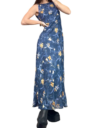 N.O.E 90's Mesh Maxi Dress | Size S/M