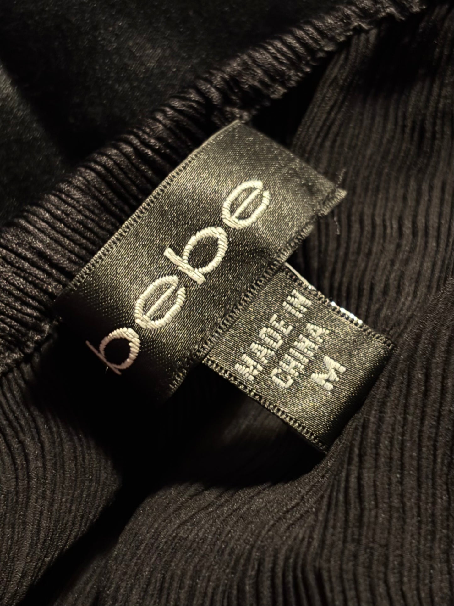 Bebe 00's Silk Slouch Top | Size M