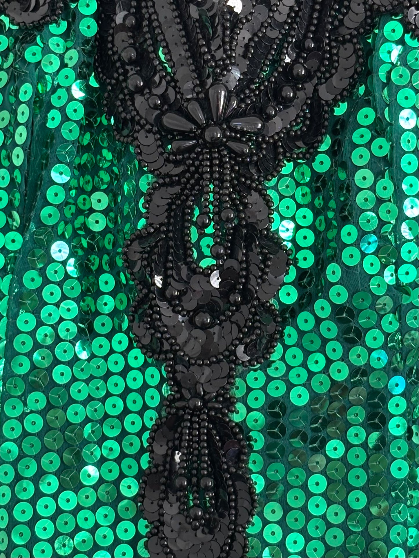 Loralie 80's Sequin Embellished Gown | Size 4