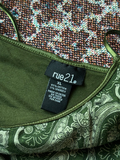 Y2K Printed Cami | Size XL