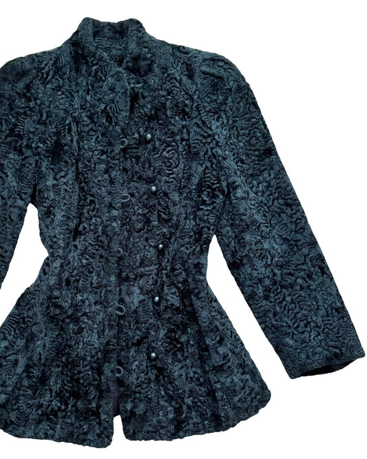 Portrait 80’s Fur Coat | Size M
