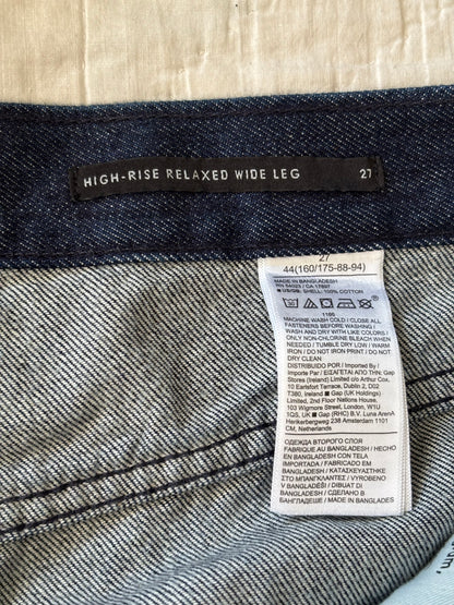 Banana Republic Wide Leg Denim | Size 27" Waist