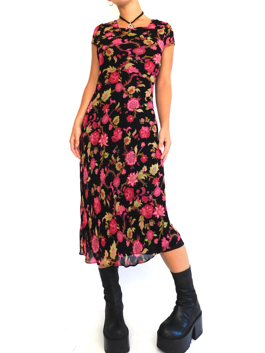 Caroline Floral Midi | Size M