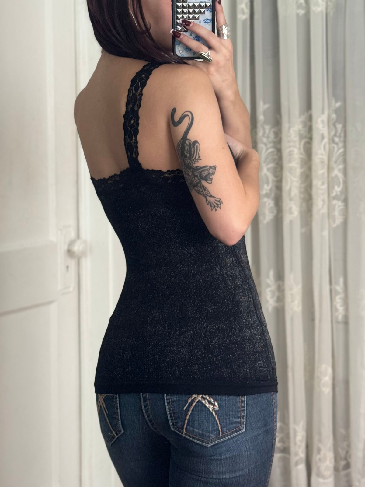 Y2K Nylon Cami | Size S