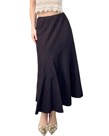 Dorothée 00's Pinstripe Skirt | Size XS
