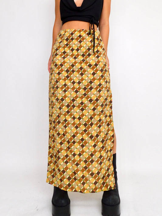 Kyra Geometric Maxi | Size 28” waist
