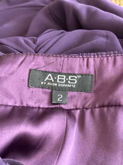 ABS 90's Ruched Dress | Size 2
