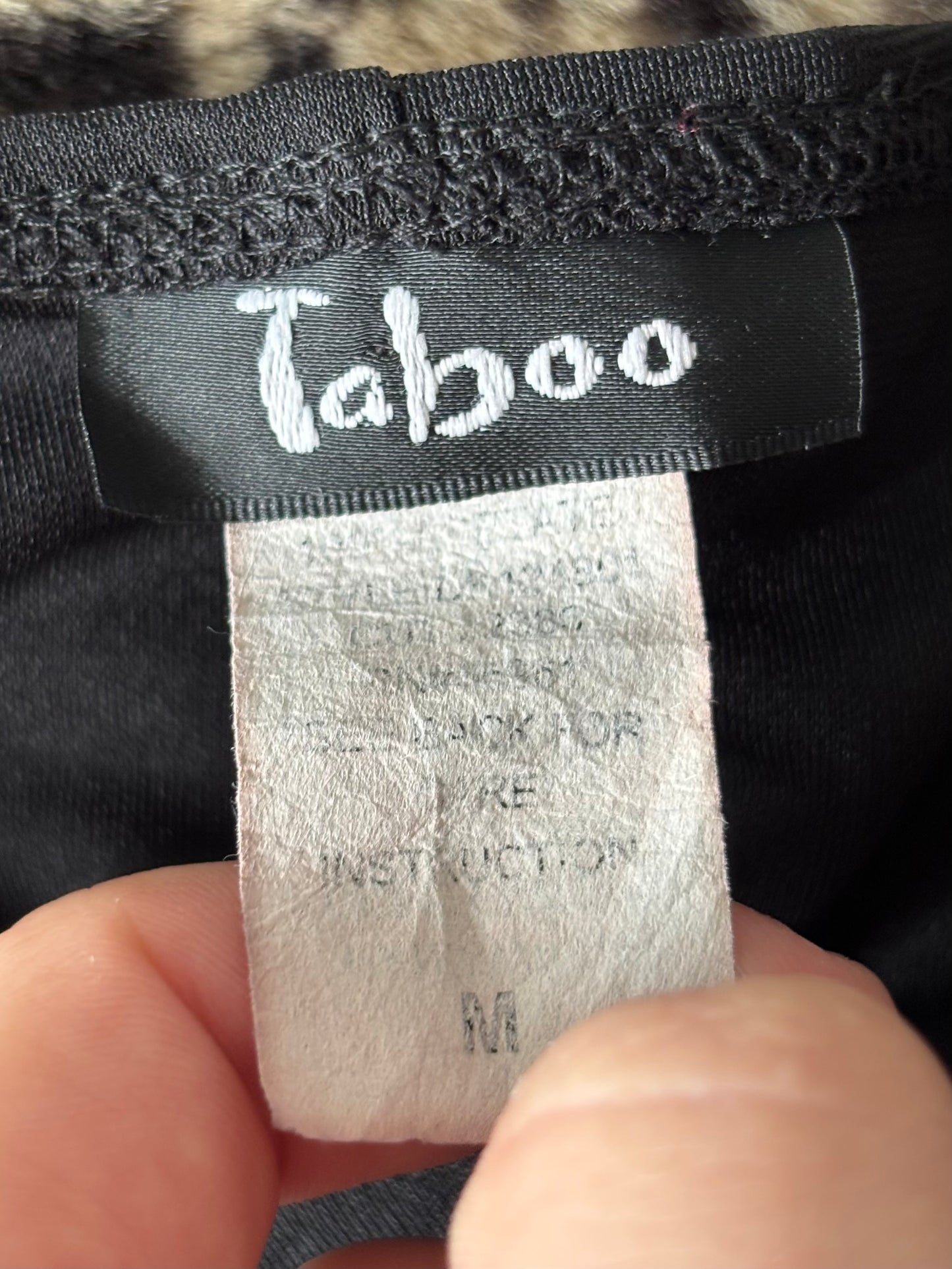 Taboo 90's Ruffle Dress | Size M