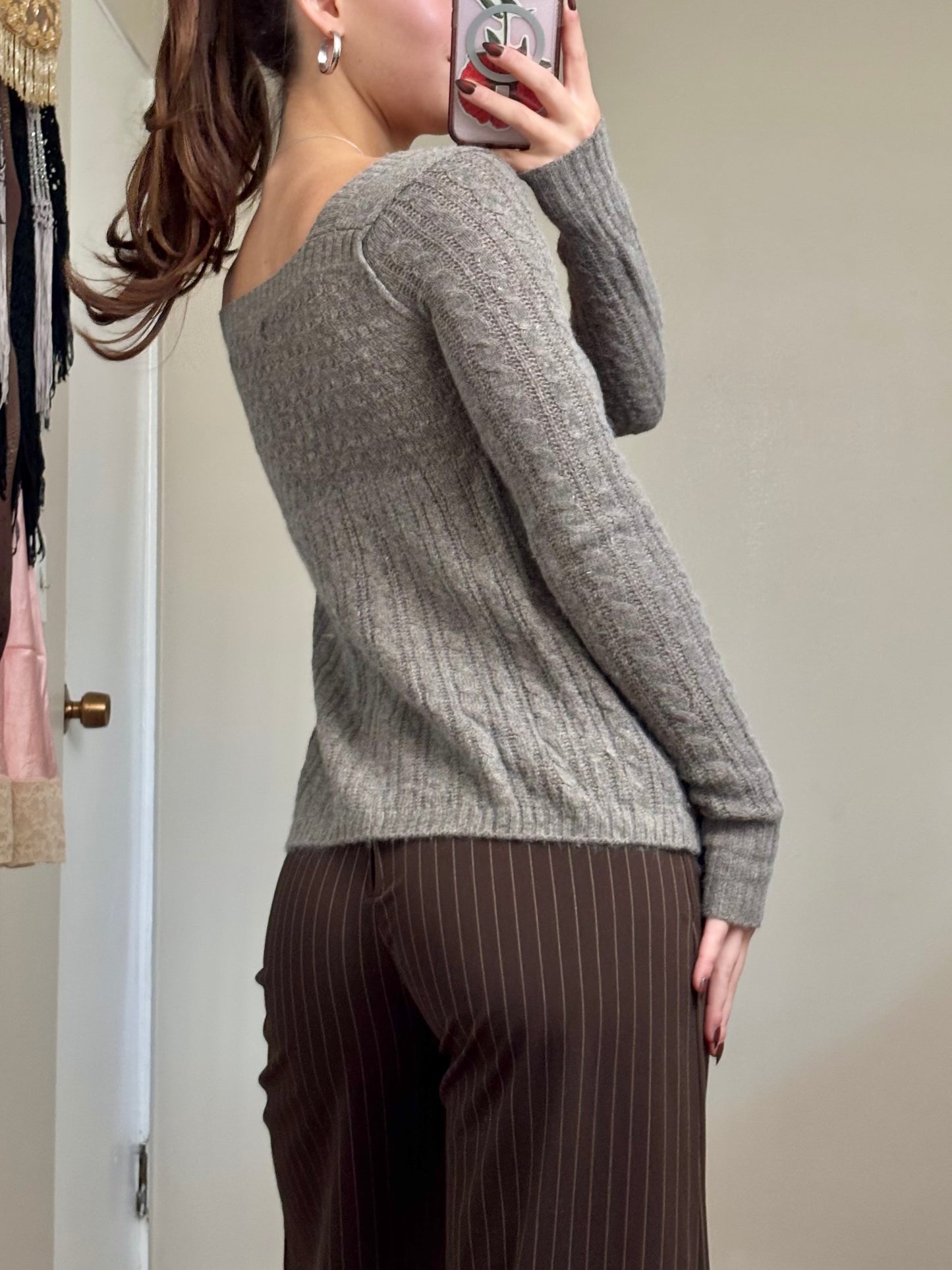 Abercrombie & Fitch Babydoll Knit | Size XS