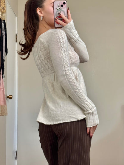 Abercrombie 00's Babydoll Knit | Size S