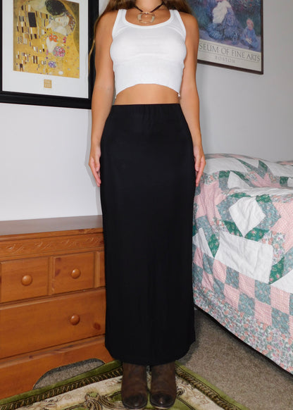 Abbie Black Maxi | Size 24” waist