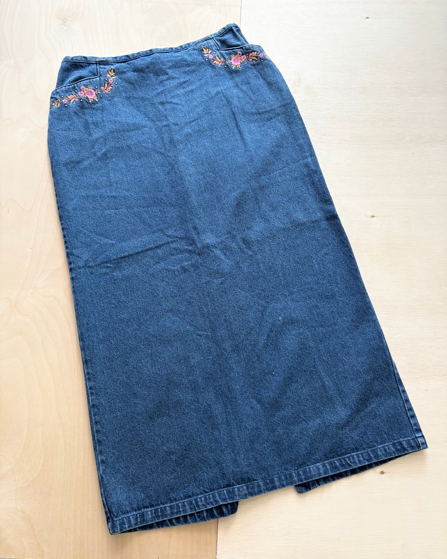 Brooker 90’s Jean Skirt | Size 30” waist