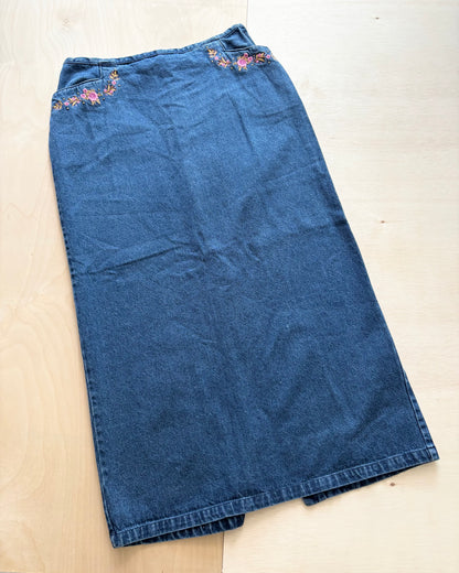 Brooker 90’s Jean Skirt | Size 30” waist