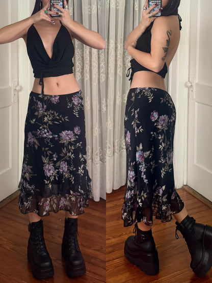 Y2K Midi Skirt | Size PS