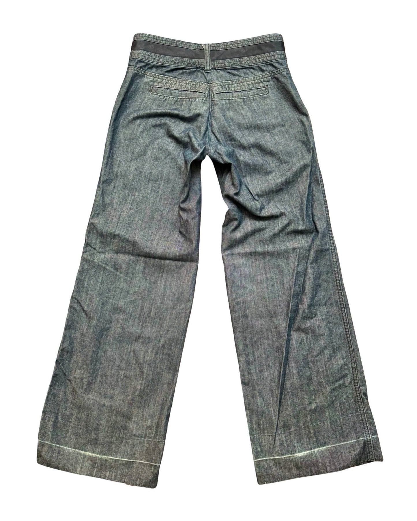 Wide Leg 00's Denim Pant | Size 2P