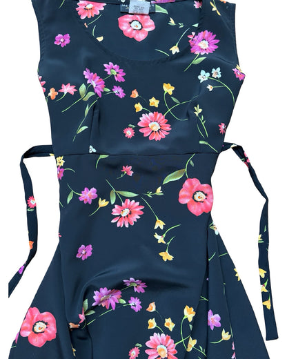 Metro 90's Tie Back Dress | Size M