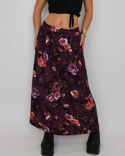 Floral maxi skirt | Size M