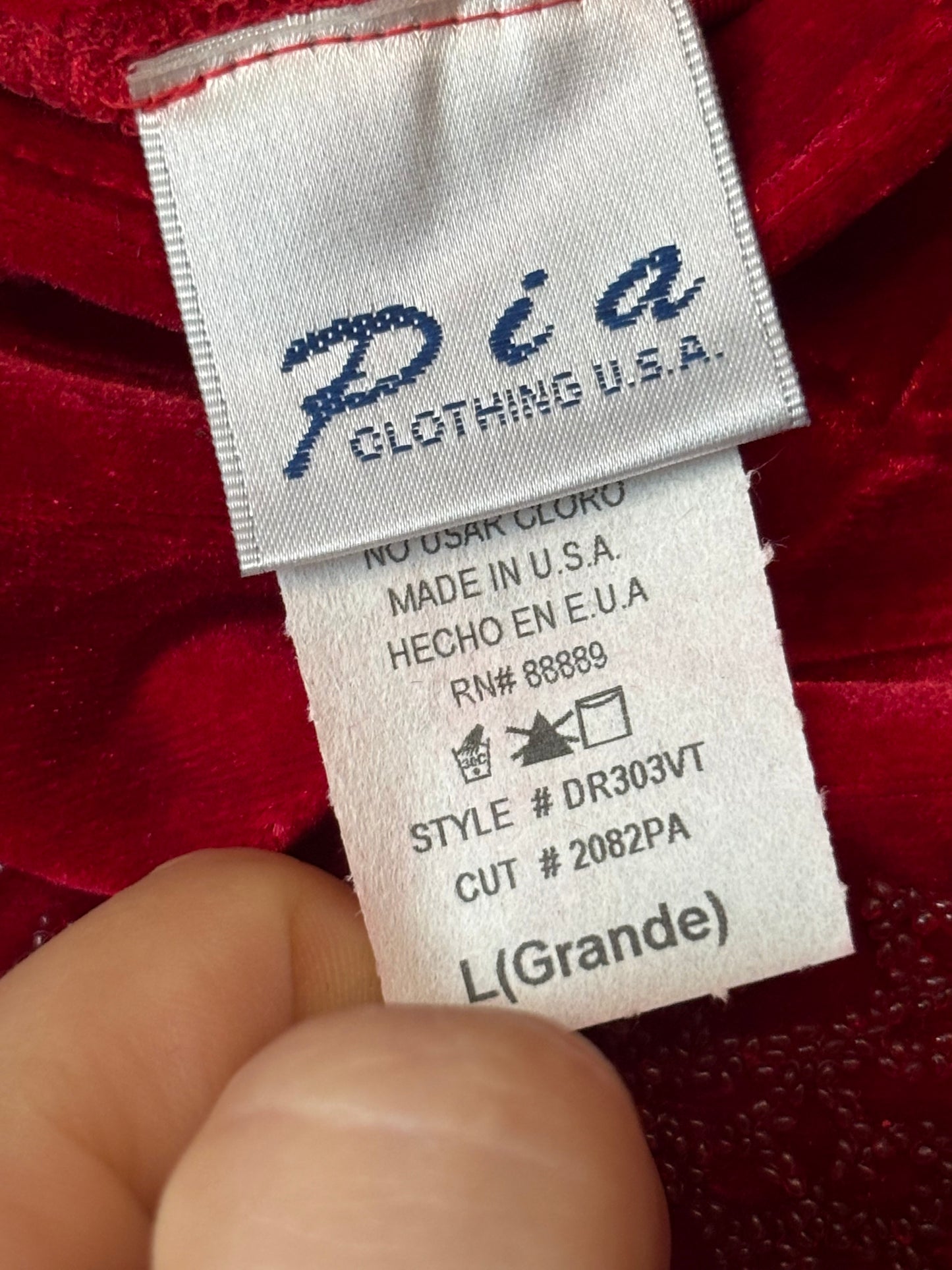 Pia 90's Embellished Dress | Size L