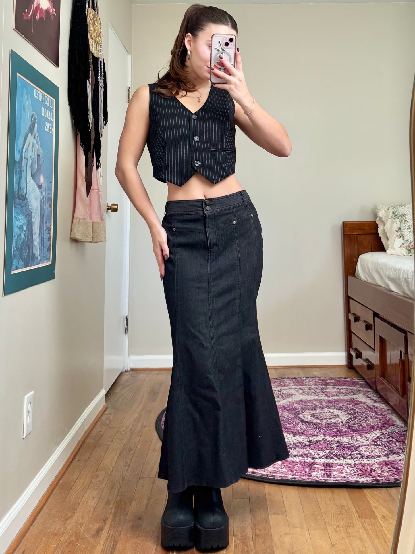 Denim 00's Skirt | Size 31" Waist NEEDS TAG PIC