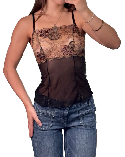 Amore 90's Mesh Cami | Size S