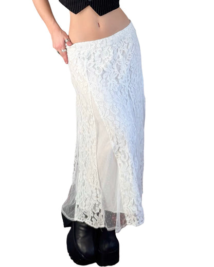 Ny&Co 00's Lace Maxi Skirt | Size 30" Waist