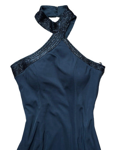 Cache Beaded 90's Dress | Size 4