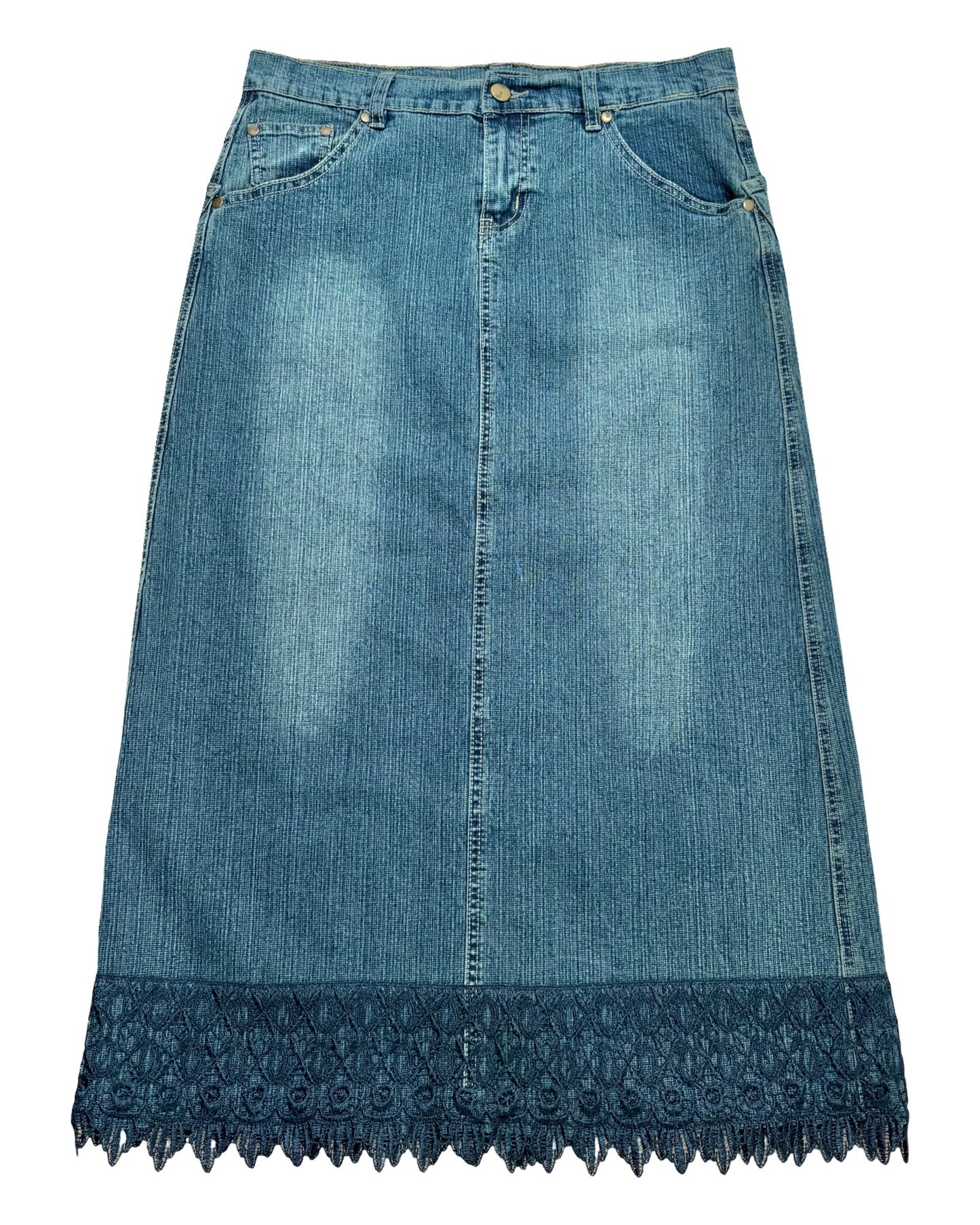 Italian 00’s denim skirt | 30” waist