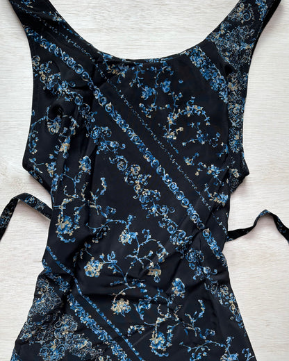 Tie back 90’s Maxi Dress | Size M