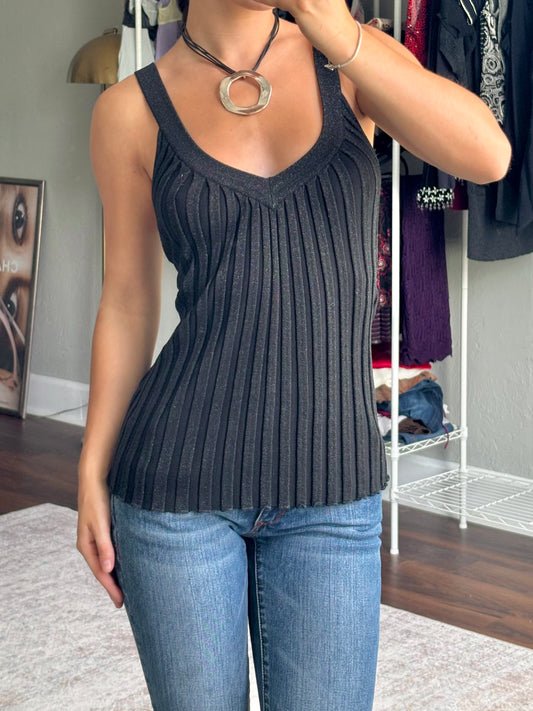 9000 00's Silk Top | Size L